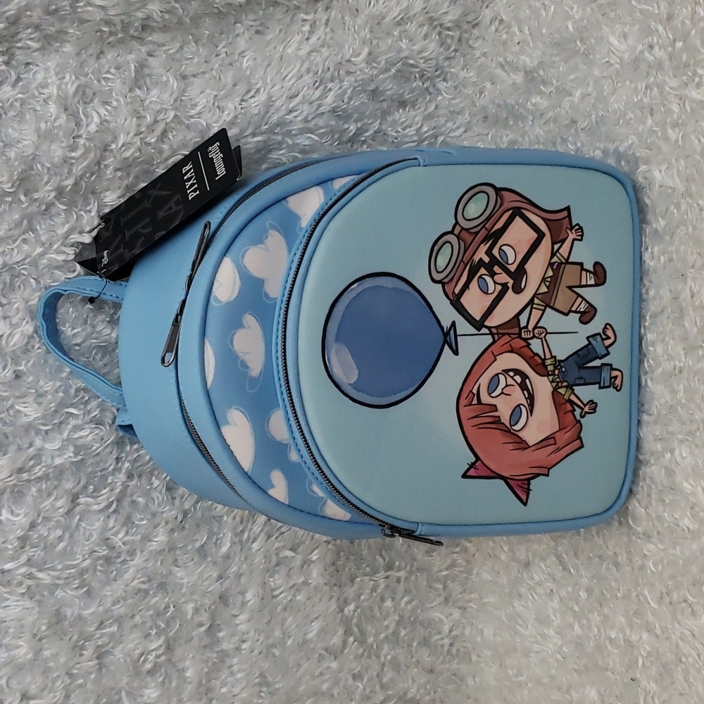 NWT Loungefly Up Young Carl and Ellie mini backpack